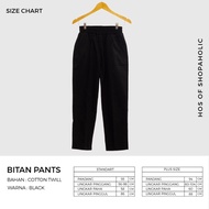 Hosofshopaholic - BITAN PANTS - Pakaian Wanita - Bawahan - Celana - Celana Panjang - Celana Katun - 