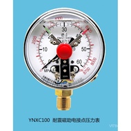 Magnetic Pressure Gauge YNXC100 Electric Contact Shock Resistant YD91