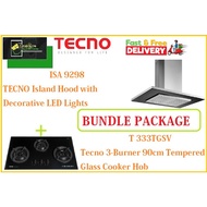 TECNO HOOD AND HOB BUNDLE PACKAGE FOR (ISA 9298 & T 333TGSV)