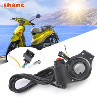 SHANC Electric Bike Thumb Throttle, 12V-99V Digital Display Scooter Thumb Throttle, Durable LED Easy