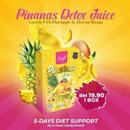 PINANAS DETOX JUICE + FREE GIFT 😍 JUS NENAS | JUS KURUS | SLIMMING JUICE | MEAL REPLACEMENT 😍