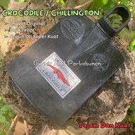 Original Imported Chilington Crocodile Brand Hoe Full Steel Oil-Resistant Plus Super Sharp Thick Pep