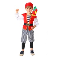 ชุดเด็กโจรสลัดแห่งแคริบเบียน  เฉพาะชุด ไม่มีนกแก้ว Pirates of the Caribbean kids costume costume onl
