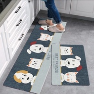 Kitchen Floor Mat Absorbent Oil-Absorbing Non-Slip Stain-Resistant Floor Mat Strip Home Doorway Door Mat Bedroom Carpet Floor Mat/Arccoil Anti Fatigue Mat - Cushioned Comfort Floor Mats for Kitchen, Office &amp; Garage - Made for Standing Desk