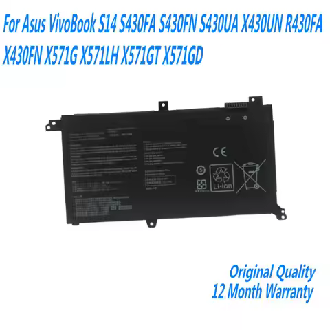11.52V 42Wh B31N1732 Laptop Battery For Asus VivoBook S14 S430FA S430FN S430UA X430UN R430FA X430FN 