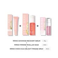 เซต คลั่งรัก RIRIKO SERUM 10 ml + Faminine Wash 30 ml  + RIRIKO  BODY SPRAY 10 ml