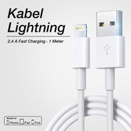 ( store6 ) Multifunction Lightning Data Cable Fast Charging 2.4 A 1M - S-IP5G