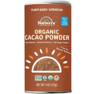 Natierra, Organic Cacao Powder Shaker, 4 oz (113 g)