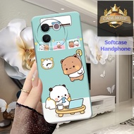 Softcase Vivo V30E Casing Vivo V30E 5G Latest 2024 Softcase Casing Silicone Protective Case hp
