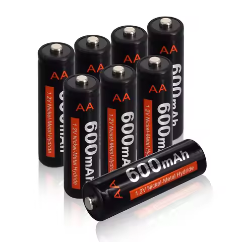PALO AA rechargeable battery 1.2V AA 600mAh Ni-MH Pre-charged Rechargeable Battery Baterias AA for C