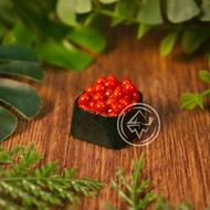 Sushi artisan keycaps salmon roe ikura roll japanese keycaps food mechanical keyboard