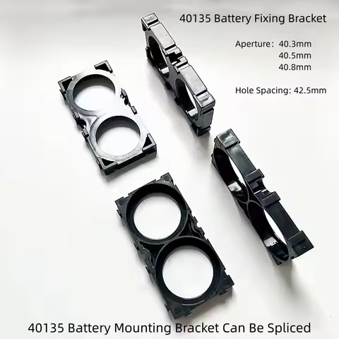 10PCS 40135 40159 Lithium Battery Bracket Fixed Combination With Splicing Buckle Cylindrical Battery