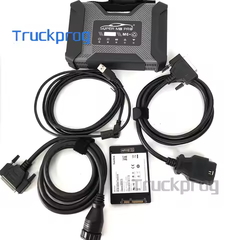 For B-e-n-z Dealer Diagnosis Car Truck Bus Van Scanner Super MB Pro M6 New for B-m-w M6 Plus Doip Vc