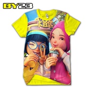 Ying And Yaya T-Shirts 3D Print Boboiboy galaxy Shirts