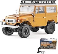 FMS 1/10 RC Crawler FJ40 Toyota Land Cruiser, 2.4G Model Car Hobby 4x4 Offroad RC Rock Crawler with 