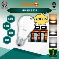 (10 PCS SET)OSRAM LED A BULB E27 4.9W/8.5W/10W/13W A60 A70 ENERGY SAVING  3000K/4000K/6500K