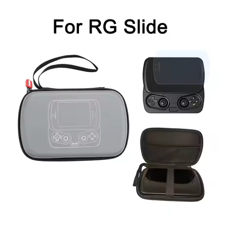 Carrying Bag For Anbernic RG Slide Handheld Case Protective Cover HD Anti-Scratch Protective Film Fo