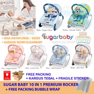 Sugar Baby 10in1 Premium Rocker | Sugarbaby Baby Bouncer | Manual Rocking Chair | Baby Swing Baby Bo