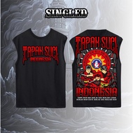 SAYA Tapak Suci Indonesia Singlet Without Faith and Morals I Become Weak Latest Design Anti-Fade Scr