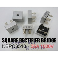 KBPC3510 35A 1000V ceramic silicon Single Phase Diode Square Silicon Metal Bridge Rectifier for motor autogate DIY