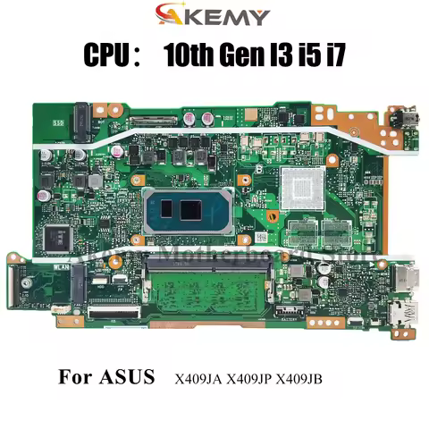 X409JA Laptop Motherboard For ASUS X409JP R409J X409J A409J Y4200J X409JB F409J Mainboard 10th Gen I