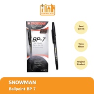 BALLPEN SNOWMAN BP-7 0.7 PEN/ (1 PACK)