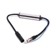 Car Antenna Plug Radio FM Inline Aerial Signal Amplifier Radio FM Booster Extension Cable