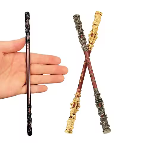 Black Myth Wukong Weapon Model Toys Hot Game Black Myth Wukong Monkey King Bar Ruyi Jingu Bang Metal