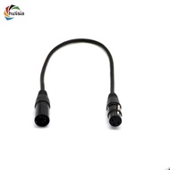 chulisia DMX Adapter 5-Pin DMX Male to 3-Pin XLR Female Cable Converter Wire Lead