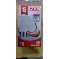 5watt ace led lamp. 5watt ace lamp 1 year warranty 220vol ace.