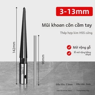 Máy Khoan Hình Nón 3-13mm 5-16 Góc Lục Giác Cầm Tay Máy Khoan Hình Nón Mở Rộng Hạt Gỗ Lưỡi Cắt
