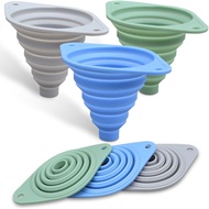 Kitchen Funnel for Kitchen Use Filling Bottles,Small Silicone Funnel Collapsible