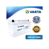 VARTA/VOLTEX DIN80 AGM LN4 Silver Dynamic AGM Car Battery for Mercedes Benz W207 W204 W212 W176 W213