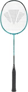 CARLTON Drivespeed 1.0 Badminton Racket, Pre Strung, Blue/Black, Grip 3U G5
