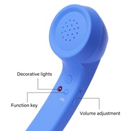 LI Plugs Play Type C Telephone Receiver Style Cord Speaker With Dedicated Answer End Key Portable Fo