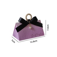 56pcs French Luxury Style Purple Boxes - Wedding Packaging Favor Boxes
