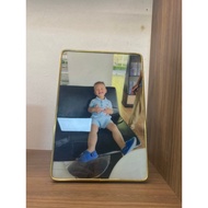 T99 tabletop mirror paintings printed with personal images upon request