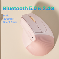 UGREEN 2.4G Bluetooth Wireless Vertical Mouse 4000DPI Ergonomic for Small Hand for Laptop PC Windows