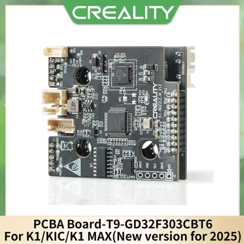 Creality Original PCBA_G_For K1/KIC/K1 MAX_T9_GD32F303CBT6 NOZZLE-C-V13 Adapter Board Replace 3D Pri