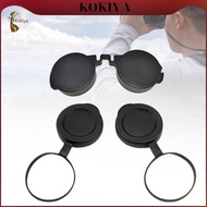 kokiya Binocular Lens Covers 10x42 Sturdy Simple Installation Direct Replace Rubber Eyepiece Caps Bi
