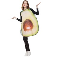 Eraspooky Halloween Funny Adult Fruit Vegetable Costume Banana Orange Cosplay Outfit Carnival Couple