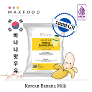 KOREAN BANANA MILK SHAKE / BUBUK MINUMAN RASA PISANG KOREA 1KG