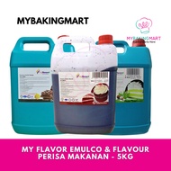 Myflavor Flavour/Emulco 5KG - Perisa Kek Makanan - Halal Food Flavor Perisa Kuih Muih Red Velvet / P