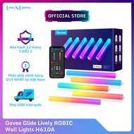 Thanh Đèn LED lắp ghép Govee Glide Lively H610A | Hiệu ứng RGBIC cùng lúc 57 màu Chế độ cảm biến âm 