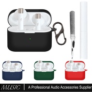 Case Cover for 1MORE Q30/EC305 Wireless Earbuds, Protective Silicone Case Cover + Cleaning Kit