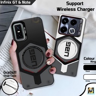 Case So Cool Infinix GT 30 Pro Latest 2025 Support Wireless Charger Uag Motif | SoftCase HP Infinix 