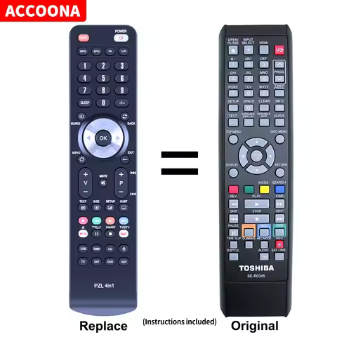 Remote control SE-R0345 for Toshiba HDD DVD Video Recorder Player
