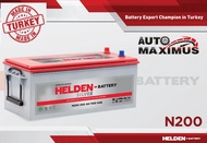 Helden N200 200AH Maintenance Free Truck Battery