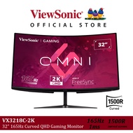 VIEWSONIC 32" VX3218C-2K QHD 165Hz / 34" VX3418C-2K UWQHD 180Hz LED CURVED GAMING LCD MONITOR (1MS, 