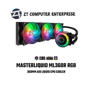 COOLER MASTER MasterLiquid ML360R RGB 360mm AIO Liquid CPU Cooler